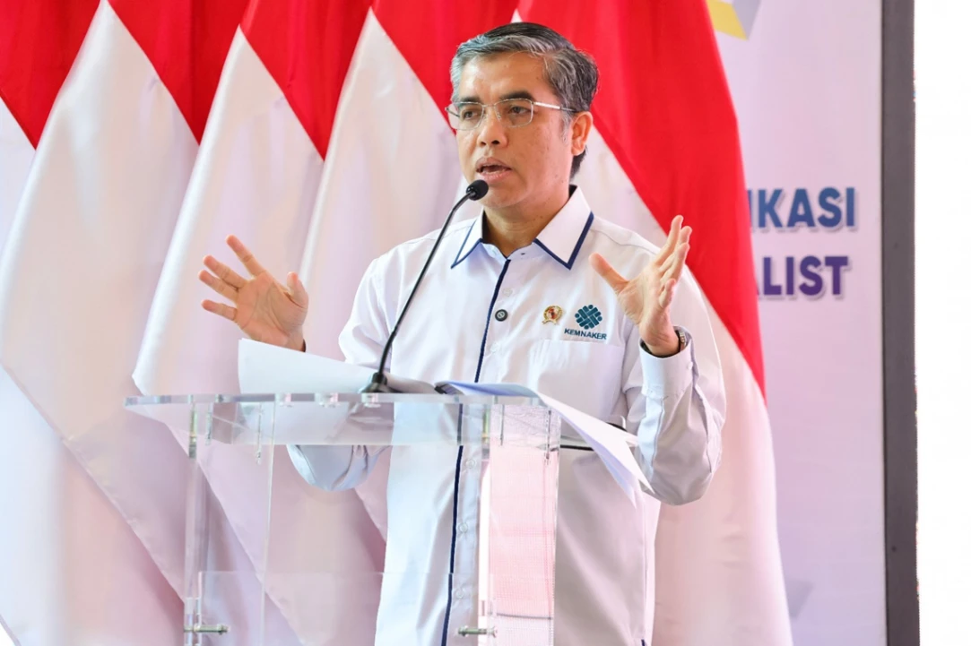 elatihan keterampilan vokasi sebagai bagian dari upaya meningkatkan kompetensi dan kesiapan memasuki dunia kerja (foto: kementerian tenaga kerja)