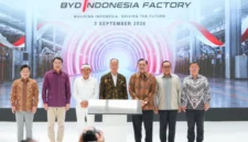 Fasilitas produksi BYD Motor Indonesia di Subang, Jawa Barat, menjadi bagian dari upaya memperkuat basis manufaktur kendaraan listrik dan rantai pasok domestik (foto: kementerian perindustrian)