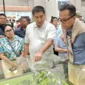 Menteri PKP Maruarar Sirait bersama COO Danantara Indonesia Dony Oskaria meninjau stan Danantara Housing Expo 2026 di NICE PIK 2, Tangerang (foto: kementerian perumahan dan kawasan pemukiman)