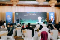 Menteri ESDM Bahlil Lahadalia menyampaikan strategi pemerintah menjaga harga BBM subsidi dan memperkuat ketahanan energi nasional di tengah gejolak harga minyak dunia (foto: kementerian esdm)