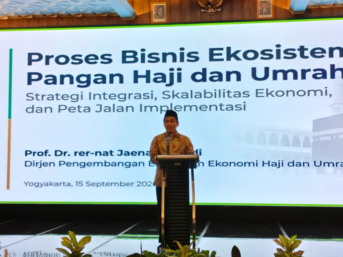 Pemerintah menyiapkan penguatan rantai pasok produk pangan nasional untuk mendukung kebutuhan konsumsi jemaah haji di Arab Saudi (foto: kementerian haji dan umrah)