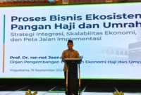 Pemerintah menyiapkan penguatan rantai pasok produk pangan nasional untuk mendukung kebutuhan konsumsi jemaah haji di Arab Saudi (foto: kementerian haji dan umrah)
