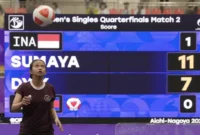 Atlet teqball putri Indonesia Sumaya melaju ke semifinal nomor tunggal putri Asian Games Aichi-Nagoya 2026 di Nagoya, Jepang (foto: kementerian pemuda dan olahraga)