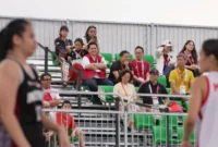 Menpora Erick Thohir memberikan dukungan kepada tim basket 3x3 putri Indonesia saat berlaga di Asian Games Aichi-Nagoya 2026, Jepang (foto: kementerian pemuda dan olahraga)