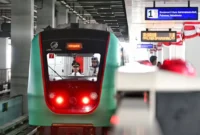 Presiden Prabowo Subianto meresmikan pengoperasian LRT Jakarta lintas Kelapa Gading–Manggarai (foto: kementerian perhubungan)