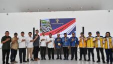 Kompleks Sekolah Rakyat Terintegrasi 2 Kota Medan di Kelurahan Tanjung Selamat, Medan, yang telah rampung dan mulai dimanfaatkan untuk kegiatan pendidikan tahun ajaran 2026/2027 (foto: kementerian pekerjaan umum)