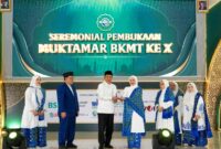 Menteri Koperasi Ferry Juliantono menghadiri Muktamar Ke-X BKMT di Asrama Haji Pondok Gede, Jakarta Timur (foto: kementerian kopersi)