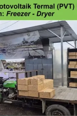 Teknologi PVT BRIN Manfaatkan Panas Panel Surya untuk Pengeringan Hasil Panen