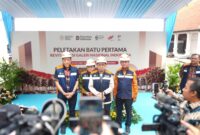 Peletakan Batu Pertama di Galeri Nasional Indonesia, Jakarta  (foto: kementerian kebudayaan)