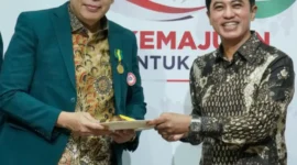 Wakil Menteri Kesehatan RI, Prof. Dante Saksono Harbuwono Memperingati Hari Ulang Tahun (HUT) ke-76 IDI (foto: kementerian kesehatan)