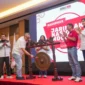 Wakil Menteri Ketenagakerjaan Afriansyah Noor saat menjadi narasumber dalam Rakernas JARNAS.INDO di Jakarta (foto: kementerian ketenagakerjaan)