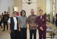 Menteri Keuangan Suahasil Nazara menyampaikan komitmen pemerintah menjaga kredibilitas dan keberlanjutan fiskal Indonesia melalui disiplin APBN dan koordinasi antarotoritas (foto: kementerian keuangan)