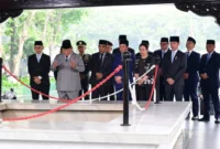 Presiden Prabowo Subianto memimpin upacara peringatan Hari Kesaktian Pancasila 2026 di Monumen Pancasila Sakti, Lubang Buaya, Jakarta (foto: kementerian sekretaris negara)