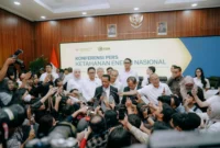 Bahlil usai konferensi pers tentang ketahanan energi nasional (foto: kementerian esdm)