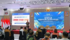 Wakil Menteri ATR/Wakil Kepala BPN Ossy Dermawan membuka Seminar GRC Tahun 2026 di Jakarta (foto: Kementerian agraria dan tata ruang)