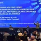 Perwakilan Kemenpora, Kemendagri, dan Kementerian UMKM membahas optimalisasi sarana olahraga untuk mendorong kegiatan ekonomi dan memperluas peluang usaha bagi UMKM dalam Forum Nasional Transformasi Kebijakan Kepemudaan dan Keolahragaan Nasional 2026 di Jakarta (foto: kementerian pemuda dan olahraga)