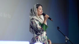 Wakil Menteri Perdagangan Dyah Roro Esti Widya Putri mendorong pelaku usaha memahami kebutuhan pasar internasional untuk memperluas ekspor produk kreatif Indonesia dalam rangkaian WCCE 2026 di Jakarta (foto: kementerian perdagangan)