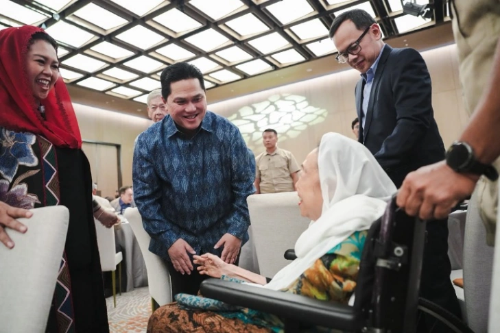 Menpora Erick Thohir menghadiri Katadata Lifetime Achievement Award 2026 di Jakarta (foto: kementerian pemuda dan olahraga)